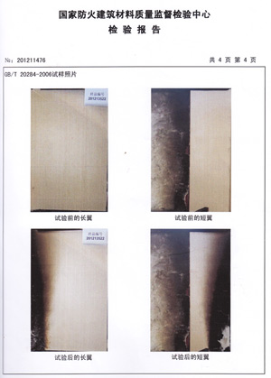 草莓色视频燃烧性能检验报告(中)